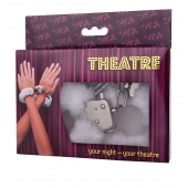 Наручники с белой меховой опушкой - ToyFa - купить с доставкой в Королеве