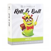 Стимулирующий презерватив-насадка Roll   Ball Apple - Sitabella - купить с доставкой в Королеве