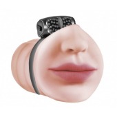 Мастурбатор-ротик с виброкольцом Satisfaction Beloved - Lola Games - в Королеве купить с доставкой