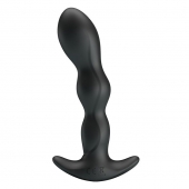 Черный анальный стимулятор простаты с вибрацией Special Anal Massager - 14,5 см. - Baile - в Королеве купить с доставкой