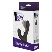 Чёрный массажер простаты с 2 моторами BOOTY ROCKER - Dream Toys - в Королеве купить с доставкой