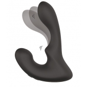 Чёрный массажер простаты с 2 моторами BOOTY ROCKER - Dream Toys - в Королеве купить с доставкой