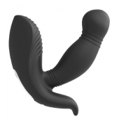 Черный вибромассажер простаты PROSTATE HERO - Dream Toys - в Королеве купить с доставкой