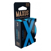 Классические презервативы в железном кейсе MAXUS Classic - 3 шт. - Maxus - купить с доставкой в Королеве
