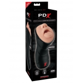 Мастурбатор-ротик Deep Throat Vibrating Stroker - Pipedream - в Королеве купить с доставкой