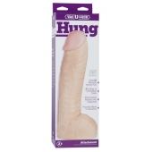 Огромная насадка-реалистик Vac-U-Lock Realistic Hung - 31,7 см. - Doc Johnson - купить с доставкой в Королеве