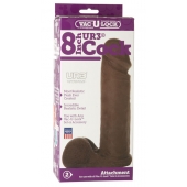 Насадка-реалистик Vac-U-Lock 8  ULTRASKYN Cock - 20,6 см. - Doc Johnson - купить с доставкой в Королеве