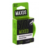 Презервативы в железном кейсе MAXUS Mixed - 3 шт. - Maxus - купить с доставкой в Королеве