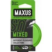Презервативы в железном кейсе MAXUS Mixed - 3 шт. - Maxus - купить с доставкой в Королеве