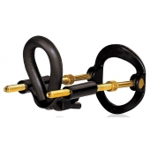 Черный экстендер-растяжитель пениса - Sex Expert - в Королеве купить с доставкой