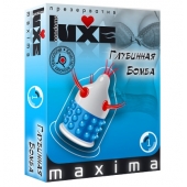 Презерватив LUXE Maxima  Глубинная бомба  - 1 шт. - Luxe - купить с доставкой в Королеве