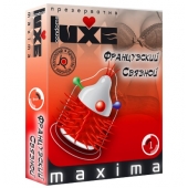 Презерватив LUXE Maxima  Французский связной  - 1 шт. - Luxe - купить с доставкой в Королеве