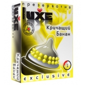 Презерватив LUXE  Exclusive  Кричащий банан  - 1 шт. - Luxe - купить с доставкой в Королеве