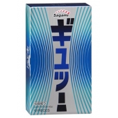 Презервативы Sagami 6 FIT V с волнообразной текстурой - 12 шт. - Sagami - купить с доставкой в Королеве