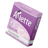 Классические презервативы Arlette Classic - 3 шт. - Arlette - купить с доставкой в Королеве