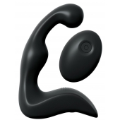 Черный вибромассажер простаты с пультом ДУ Control P-Spot Pro - Pipedream - в Королеве купить с доставкой