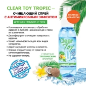 Очищающий спрей для игрушек CLEAR TOY Tropic - 100 мл. - Биоритм - купить с доставкой в Королеве