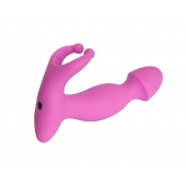 Розовый стимулятор простаты с усиками - 15 см. - 4sexdreaM - в Королеве купить с доставкой