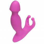Розовый стимулятор простаты с усиками - 15 см. - 4sexdreaM - в Королеве купить с доставкой