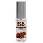 Смазка на водной основе S8 Flavored Lube со вкусом шоколада - 50 мл. - Stimul8 - купить с доставкой в Королеве