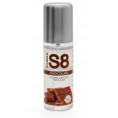 Смазка на водной основе S8 Flavored Lube со вкусом шоколада - 125 мл. - Stimul8 - купить с доставкой в Королеве