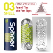 Мастурбатор SPINNER Shell - Tenga - в Королеве купить с доставкой