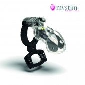 Пояс верности с электростимуляцией Pubic Enemy No 3 - MyStim - купить с доставкой в Королеве