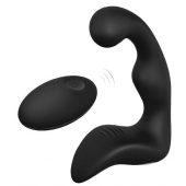Черный вибромассажер простаты REMOTE BOOTY PLEASER - Dream Toys - в Королеве купить с доставкой