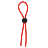 Красное эрекционное лассо с одной бусиной-утяжкой STRETCHY THIN LASSO - Dream Toys - в Королеве купить с доставкой