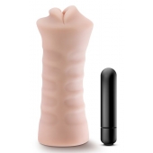Телесный мастурбатор-ротик Angie - Blush Novelties - в Королеве купить с доставкой