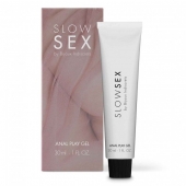 Лубрикант на водной основе Slow Sex Anal Play Gel - 30 мл. - Bijoux Indiscrets - купить с доставкой в Королеве