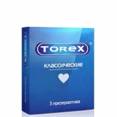 Гладкие презервативы Torex  Классические  - 3 шт. - Torex - купить с доставкой в Королеве