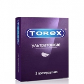 Презервативы Torex  Ультратонкие  - 3 шт. - Torex - купить с доставкой в Королеве