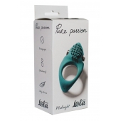 Зеленое эрекционное виброкольцо Pure Passion Midnight - Lola Games - в Королеве купить с доставкой