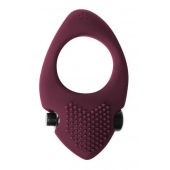 Бордовое эрекционное виброкольцо Pure Passion Sunset - Lola Games - в Королеве купить с доставкой