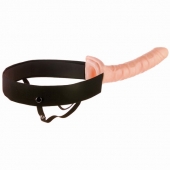 Мужской полый страпон 10  Hollow Strap-On - 24 см. - Pipedream - купить с доставкой в Королеве
