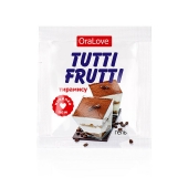 Пробник гель-смазки Tutti-frutti со вкусом тирамису - 4 гр. - Биоритм - купить с доставкой в Королеве