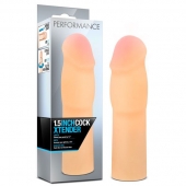 Телесная насадка-удлинитель на пенис PERFORMANCE 1.5INCH COCK XTENDER - 16 см. - Blush Novelties - в Королеве купить с доставкой
