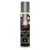 Лубрикант с ароматом трюфелей из белого шоколада и малины JO GELATO WHITE CHOCOLATE RASPBERRY TRUFFLE - 30 мл. - System JO - купить с доставкой в Королеве