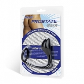 Стимулятор простаты с фиксацией эрекционным кольцом Prostate Gear - BlueLine - в Королеве купить с доставкой