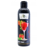 Интимный гель-смазка JUICY FRUIT с ароматом клубники - 200 мл. - БиоМед - купить с доставкой в Королеве