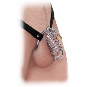 Кольцо верности Extreme Chastity Belt с фиксацией головки - Pipedream - купить с доставкой в Королеве