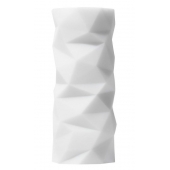 Белый 3D мастурбатор POLYGON - Tenga - в Королеве купить с доставкой