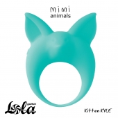 Зеленое эрекционное кольцо Kitten Kyle - Lola Games - в Королеве купить с доставкой