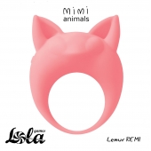 Оранжевое эрекционное кольцо Lemur Remi - Lola Games - в Королеве купить с доставкой