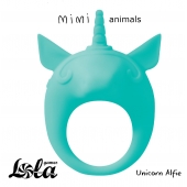 Зеленое эрекционное кольцо Unicorn Alfie - Lola Games - в Королеве купить с доставкой