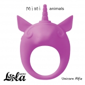 Фиолетовое эрекционное кольцо Unicorn Alfie - Lola Games - в Королеве купить с доставкой