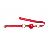 Красный кляп-шарик Firecracker - Lola Games - купить с доставкой в Королеве