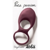 Бордовое эрекционное виброкольцо Daydream - Lola Games - в Королеве купить с доставкой