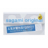 Ультратонкие презервативы Sagami Original 0.02 Extra Lub с увеличенным количеством смазки - 12 шт. - Sagami - купить с доставкой в Королеве